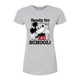 thumbnail image 1 of Disney - Ready For School - Juniors Fitted Graphic T-Shirt, 1 of 4