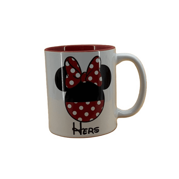 Disney 11 oz Hers Minnie White Ceramic Mug