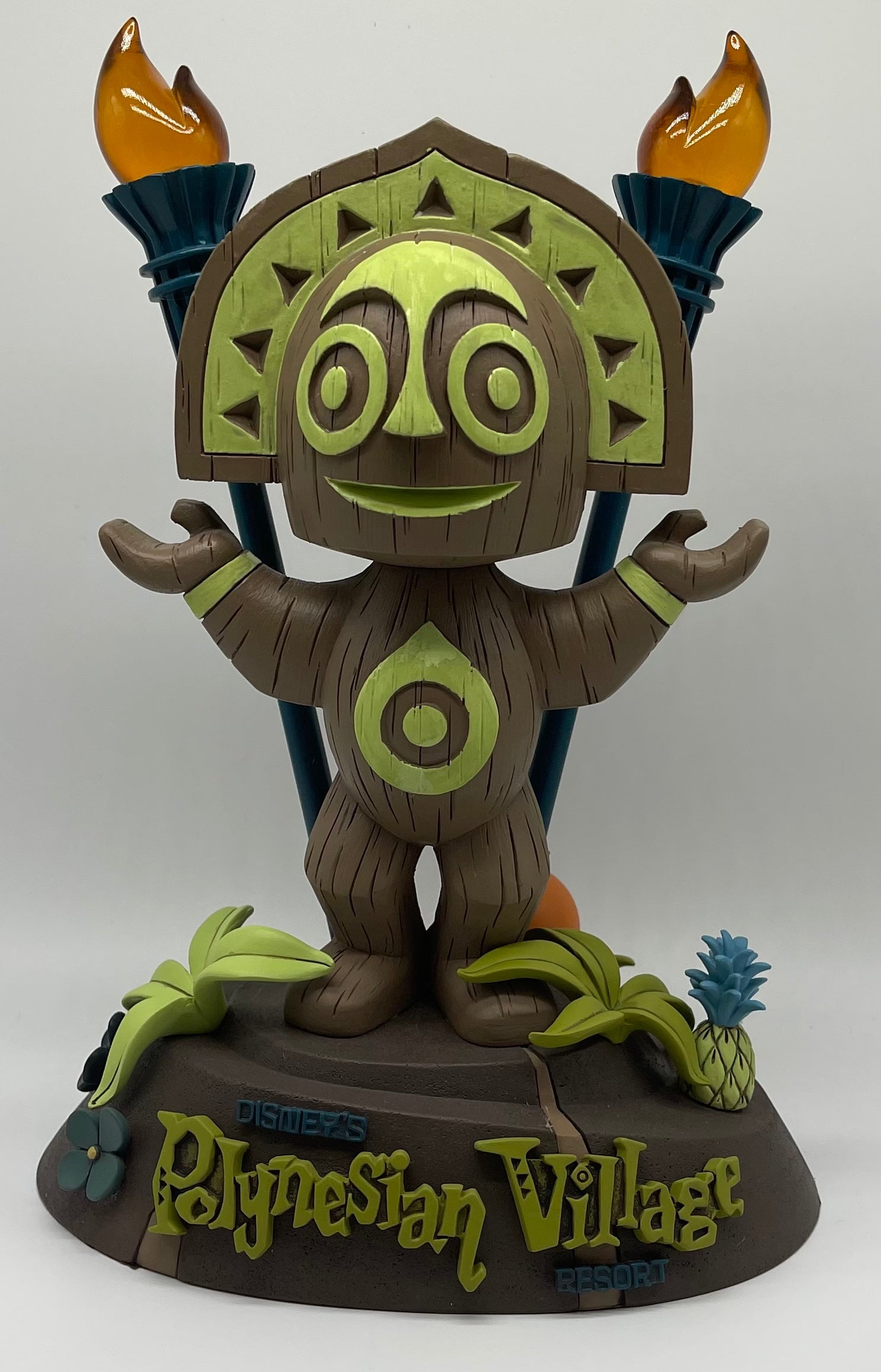 Disney Resort Polynesian Village Tiki Totem Statue Figure Light Up