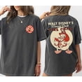 thumbnail image 1 of Disney Retro Donald Duck Fire Chief 2Sided T-shirt, Firefighter Washed Shirts, Birthday Gift Tee, Disneyland Family Trip, 1 of 2