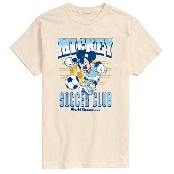 Disney - Retro Mickey Soccer - Men's Short Sleeve Graphic T-Shirt