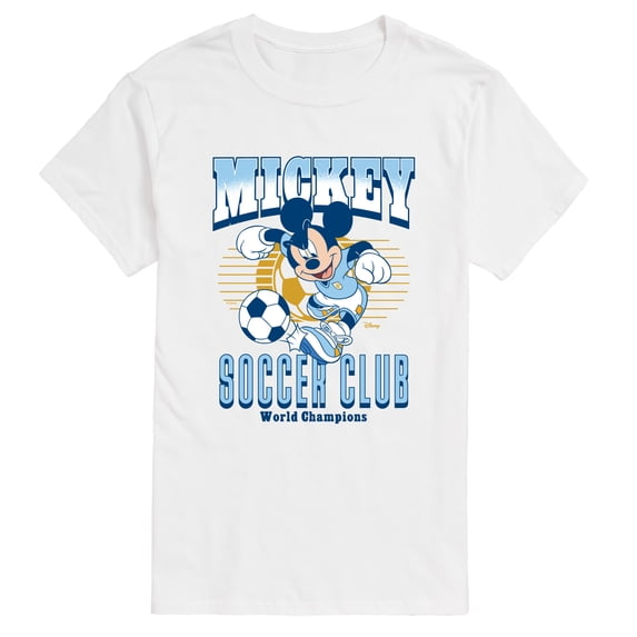 Disney - Retro Mickey Soccer - Men's Short Sleeve Graphic T-Shirt