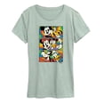 thumbnail image 1 of Disney - Retro Stacked Group - Women's Short Sleeve Graphic T-Shirt, 1 of 3