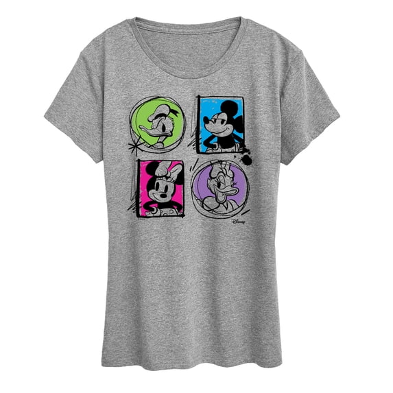 Disney - Revival Character Grid Short Sleeve Graphic T-Shirt