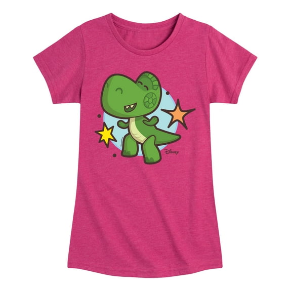 Disney - Rex - Toddler & Youth Girls Short Sleeve Graphic T-Shirt