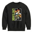 thumbnail image 1 of Disney - Ride It Out - Toddler And Youth Crewneck Fleece Sweatshirt, 1 of 5