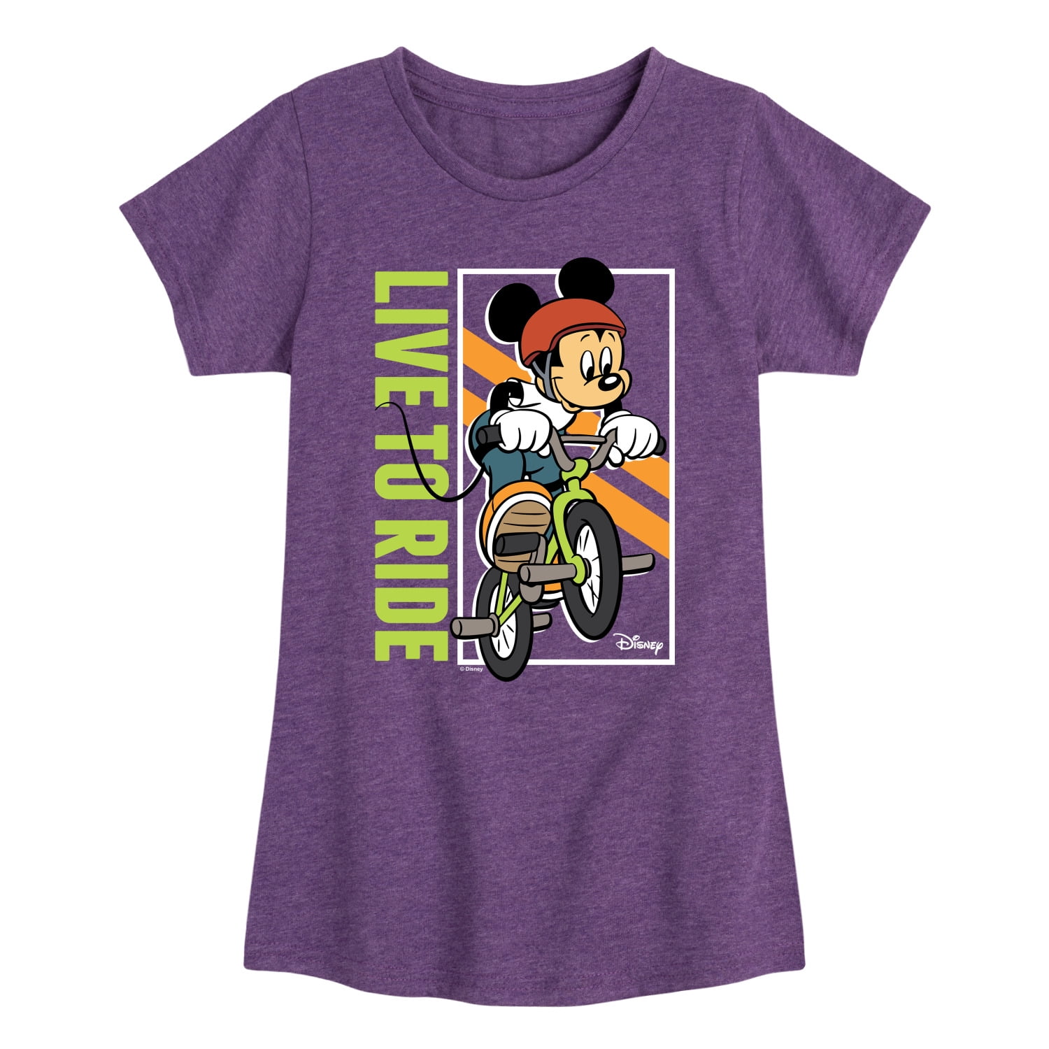 Disney Ride It Out Toddler And Youth Girls Short Sleeve Graphic T
