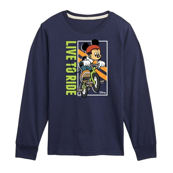 Disney - Ride It Out - Toddler And Youth Long Sleeve Graphic T-Shirt