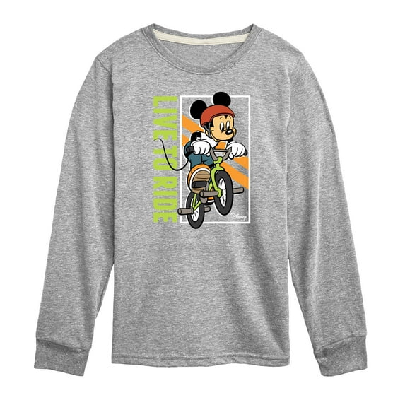 Disney - Ride It Out - Toddler And Youth Long Sleeve Graphic T-Shirt