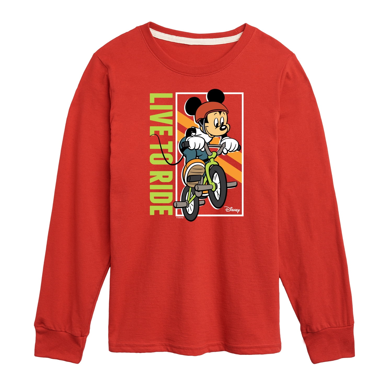 Disney Ride It Out Toddler And Youth Long Sleeve Graphic TShirt