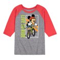 thumbnail image 1 of Disney - Ride It Out - Toddler And Youth Raglan Graphic T-Shirt, 1 of 6