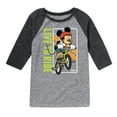 thumbnail image 1 of Disney - Ride It Out - Toddler And Youth Raglan Graphic T-Shirt, 1 of 5