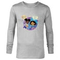 thumbnail image 1 of Disney Rise Up, Sing Out - Long Sleeve T-Shirt for Men - Customized-Athletic Heather, 1 of 5