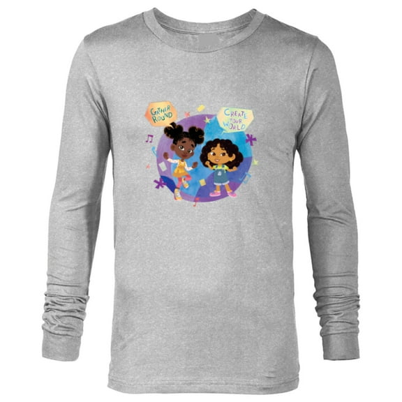 Disney Rise Up, Sing Out - Long Sleeve T-Shirt for Men - Customized-Athletic Heather