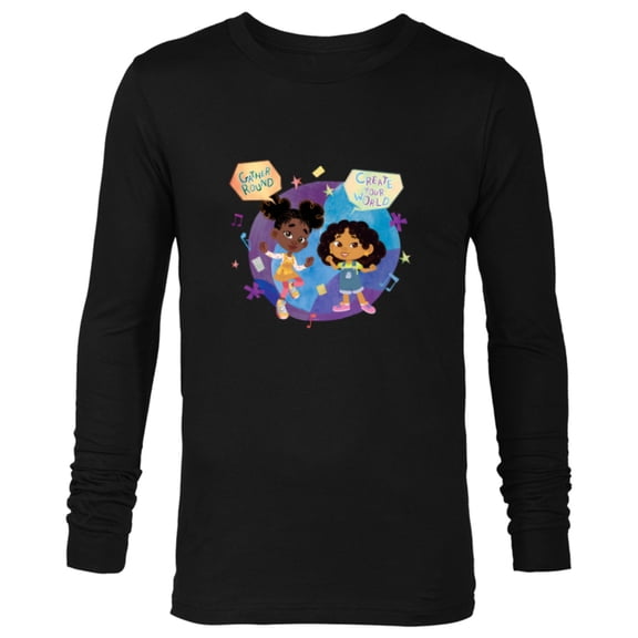 Disney Rise Up, Sing Out - Long Sleeve T-Shirt for Men - Customized-Black