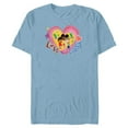 thumbnail image 1 of Disney Rise Up, Sing Out Love First - Short Sleeve Blended T-Shirt for Adults - Customized-Ocean Blue, 1 of 5