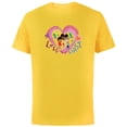thumbnail image 1 of Disney Rise Up, Sing Out Love First - Short Sleeve Cotton T-Shirt for Adults - Customized-Yellow, 1 of 5