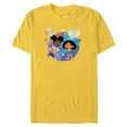 thumbnail image 1 of Disney Rise Up, Sing Out - Short Sleeve Blended T-Shirt for Adults - Customized-Yellow, 1 of 5
