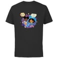 thumbnail image 1 of Disney Rise Up, Sing Out - Short Sleeve Cotton T-Shirt for Adults - Customized-Black, 1 of 5