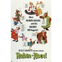 Disney Robin Hood - One Sheet Wall Poster, 22.375" x 34"