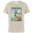 thumbnail image 1 of Disney Robin Hood Retro - Short Sleeve Cotton T-Shirt for Adults -Customized-Natural, 1 of 5