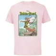 thumbnail image 1 of Disney Robin Hood Retro - Short Sleeve Cotton T-Shirt for Adults -Customized-Soft Pink, 1 of 5