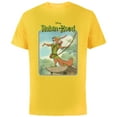 thumbnail image 1 of Disney Robin Hood Retro - Short Sleeve Cotton T-Shirt for Adults -Customized-Yellow, 1 of 5