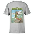 thumbnail image 1 of Disney Robin Hood Retro - Short Sleeve T-Shirt for Kids -Customized-Athletic Heather, 1 of 5