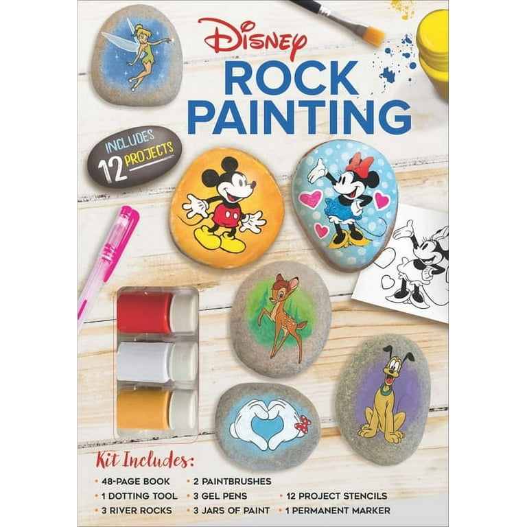 Disney Rock Painting (Mixed media product)