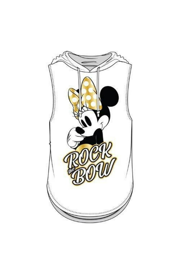 Rock The Bow Junior Muscle Hoodie Tank Top