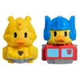 thumbnail image 1 of Duckalooz Character Duck Toy Figures 2-Pack, Optimus Prime & Bumblebee, Collectible Ducks for Play and Display, Novelty Gift Toy Set Kids Ages 2+, 1 of 5