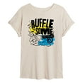 thumbnail image 1 of Disney - Ruffle Some Feathers - Women's Oversized T-Shirt, 1 of 5