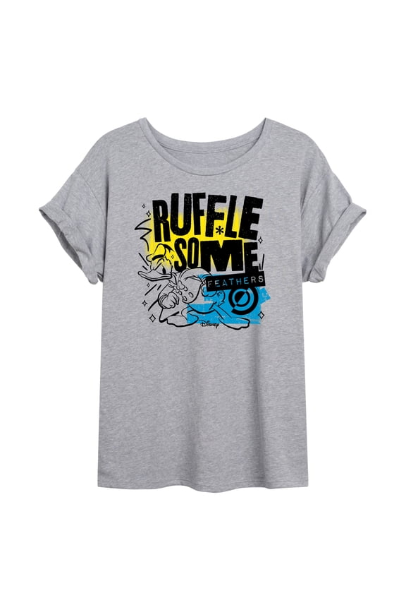 - Ruffle Some Feathers - Women's Oversized T-Shirt