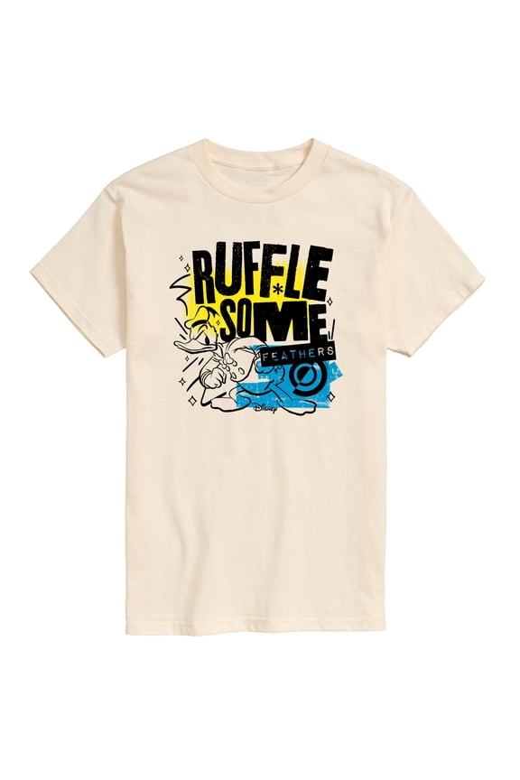- Ruffle Some Feathers - Men's Short Sleeve Graphic T-Shirt