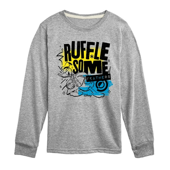 Disney - Ruffle Some Feathers - Toddler & Youth Long Sleeve Graphic T-Shirt