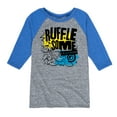 thumbnail image 1 of Disney - Ruffle Some Feathers - Toddler & Youth Raglan Graphic T-Shirt, 1 of 4