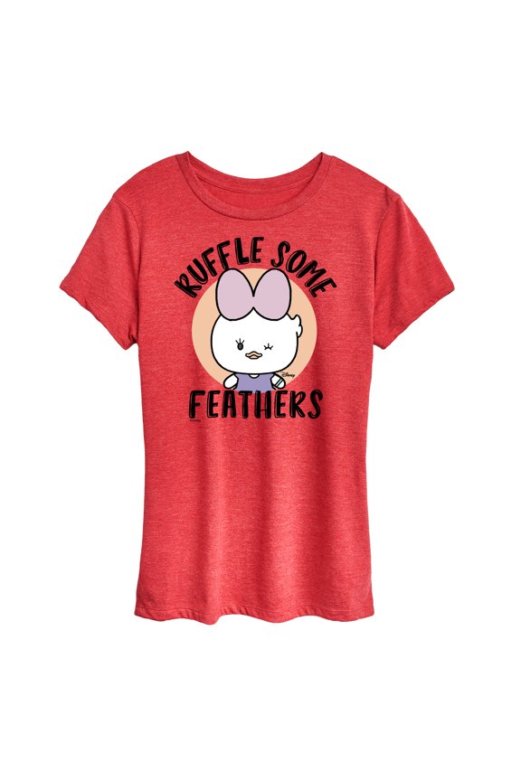 - Ruffle Some Feathers - Women's Short Sleeve Graphic T-Shirt