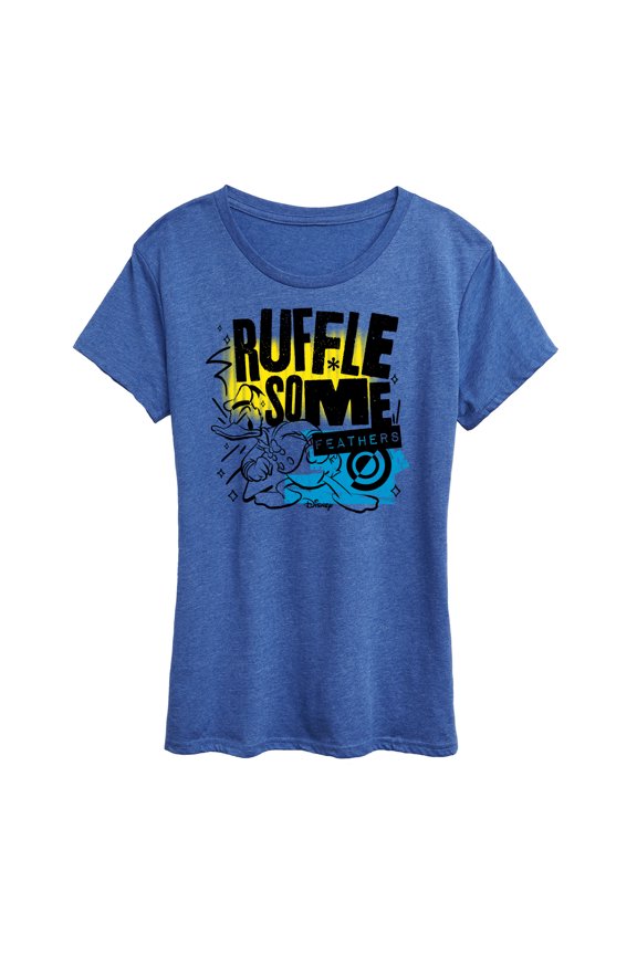 - Ruffle Some Feathers - Women's Short Sleeve Graphic T-Shirt