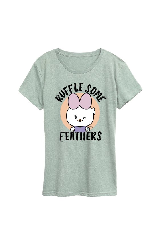 - Ruffle Some Feathers - Women's Short Sleeve Graphic T-Shirt