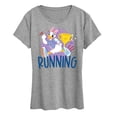 thumbnail image 1 of Disney - Running Daisy - Women's Short Sleeve Graphic T-Shirt, 1 of 4