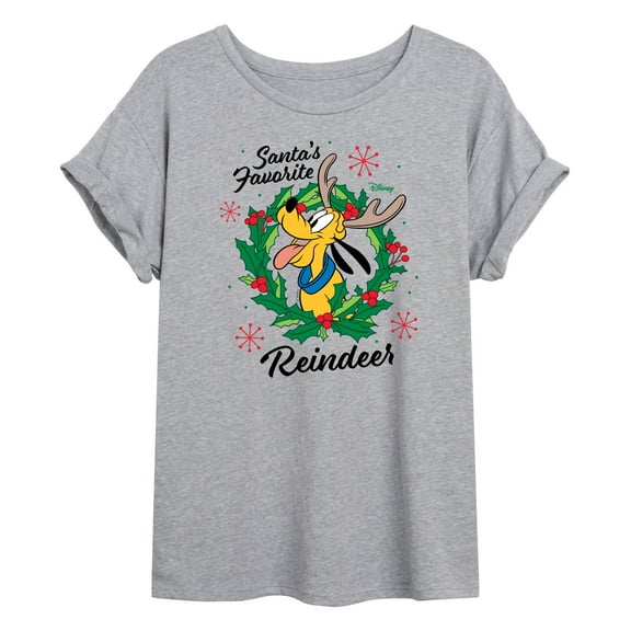 Disney - Santas Favorite Reindeer - Women's Oversized T-Shirt