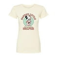 thumbnail image 1 of Disney - Santas Little Helper - Juniors Fitted Graphic T-Shirt, 1 of 5