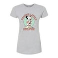 thumbnail image 1 of Disney - Santas Little Helper - Juniors Fitted Graphic T-Shirt, 1 of 5