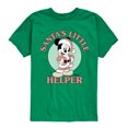 thumbnail image 1 of Disney - Santas Little Helper - Toddler & Youth Short Sleeve Graphic T-Shirt, 1 of 5