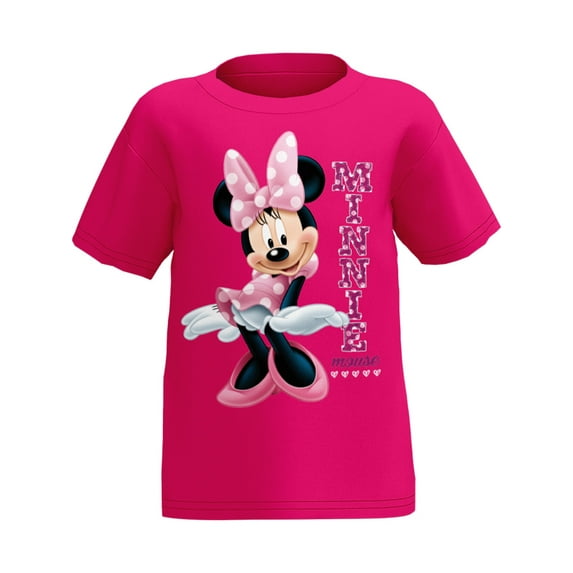 Disney Minnie Mouse Toddler Tee Shirt, 2T-4T (Girl's)