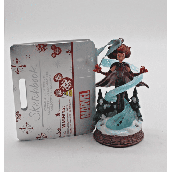 Disney Scarlet Witch Light-Up Living Magic Sketchbook Ornament