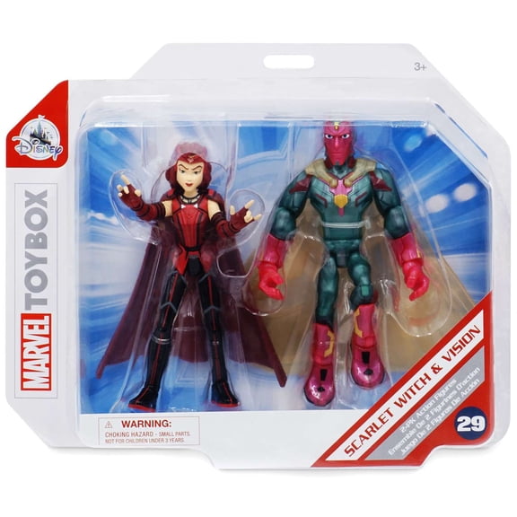 Disney Scarlet Witch and Vision Action Figures