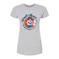 thumbnail image 1 of Disney - Scroll Model - Juniors Fitted Graphic T-Shirt, 1 of 5