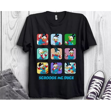 Disney Scrooge McDuck Ducktales Character Unisex Adult Shirt Kid Tee 053