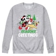 thumbnail image 1 of Disney - Seasons Greetings - Men's Crew Fleece Sweatshirt Sweatshirt, 1 of 5
